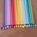 Origami Lucky Star Paper Strips Kit | DIY Folding Craft for Wish Decorations