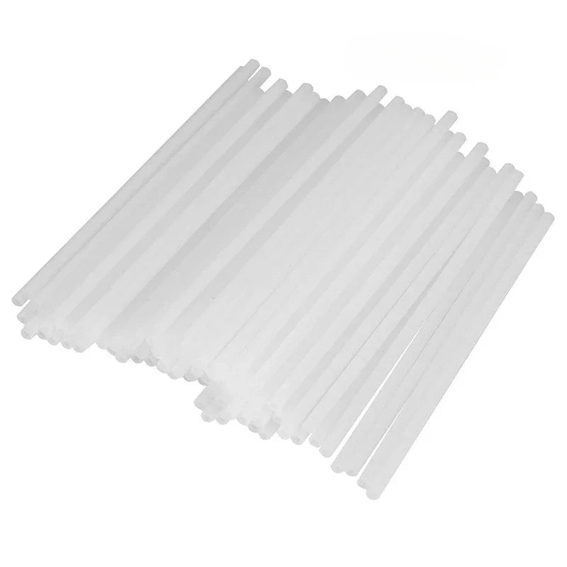 50 Pack Clear Acrylic Lollipop Sticks | Reusable Candy and Baking Sticks