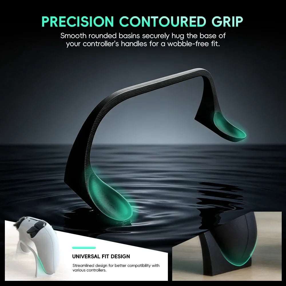 Data Frog Game Controller Stand | Universal Desktop Display Dock for PS5 Xbox and GameSir