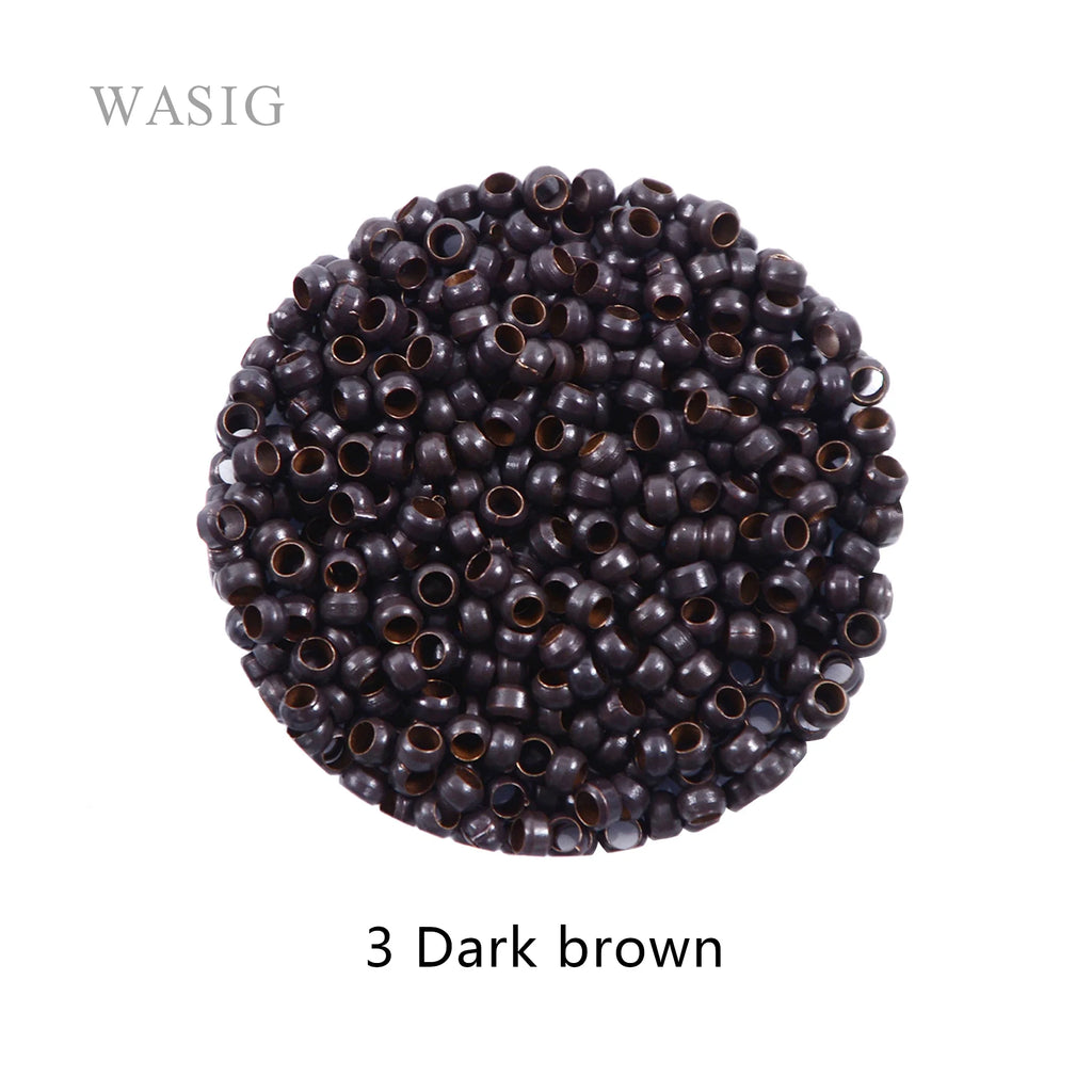 1000 Pieces 2.5 MM Micro Nano Rings for Hair Extensions 7 colors Optional