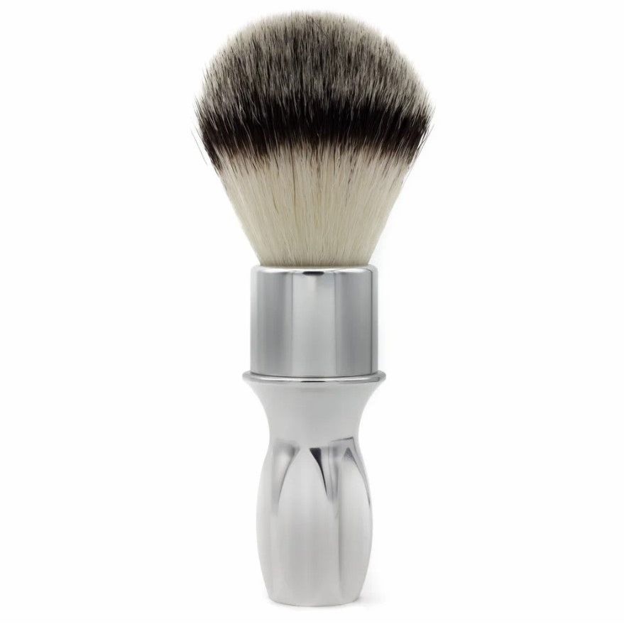 Alpha Brush & Shaving Co. T-400 Silver 24mm Shaving Brush