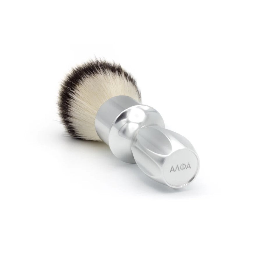 Alpha Brush & Shaving Co. T-400 Silver 24mm Shaving Brush