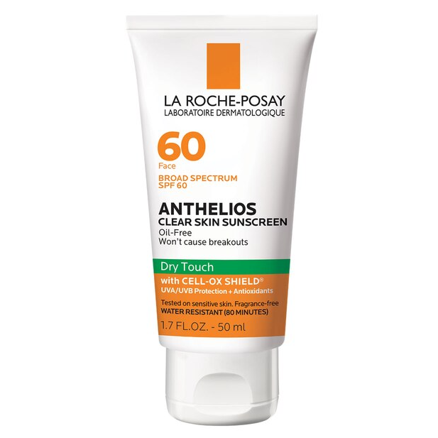 La Roche-Posay® Anthelios Clear Skin SPF 60 Dry Touch Liquid Sunscreen, 1.7 oz