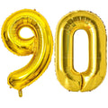 Large Gold Number Balloon 40 Inch | Milestone Birthday & Anniversary Decoration