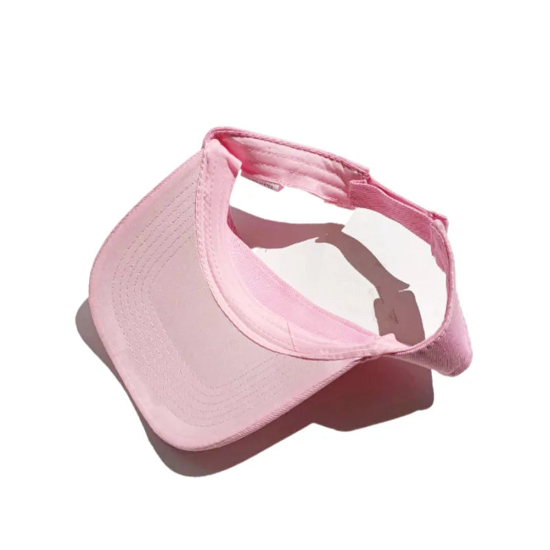 Unisex Cotton Sun Hat with Adjustable Visor | UV Protection for Outdoor Sports