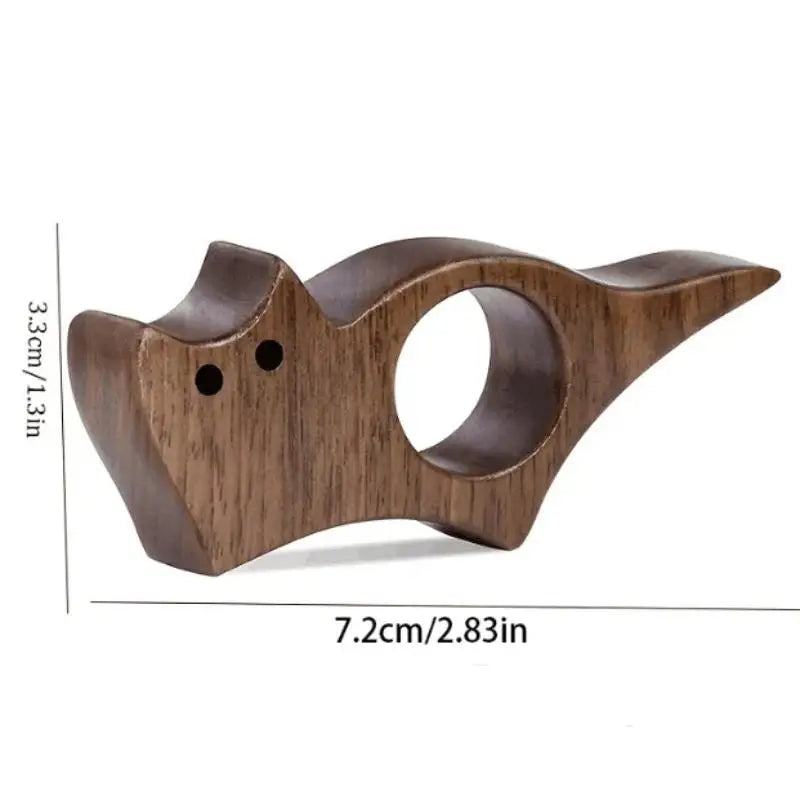 2026 New 1pcs Wooden Animal Pet Cat Dog Bookmark Page Marker With Metal Ring Student Reading Book Accessory Desk Stationery Gift