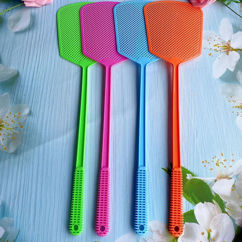 Large Fly Swatter with Extended Handle | Durable Manual Mosquito Swatter