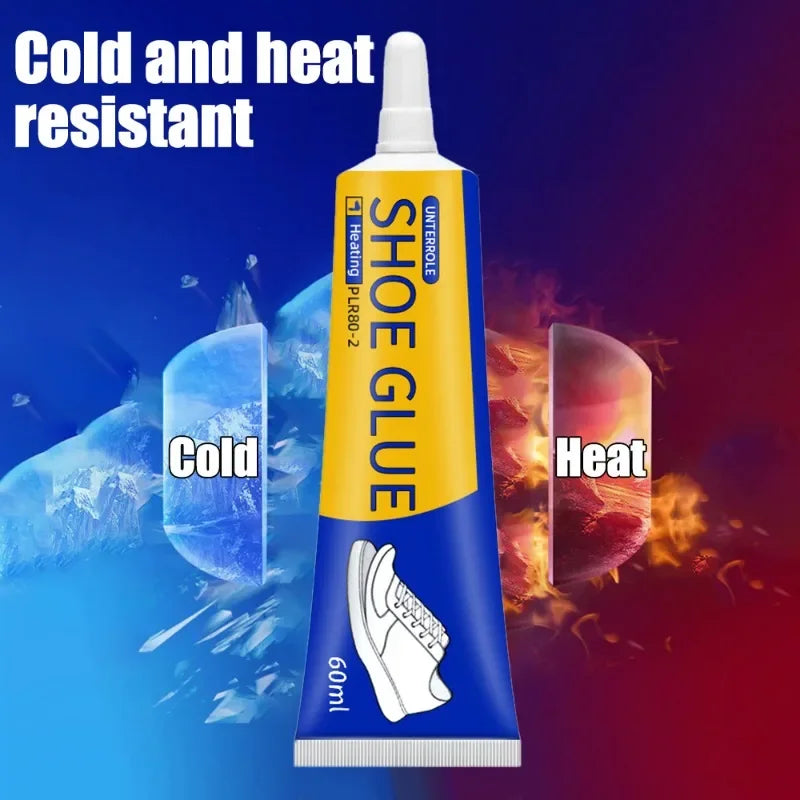 Strong Shoe Repair Adhesive | Waterproof Shoemaker Glue for Leather Rubber and Plastic