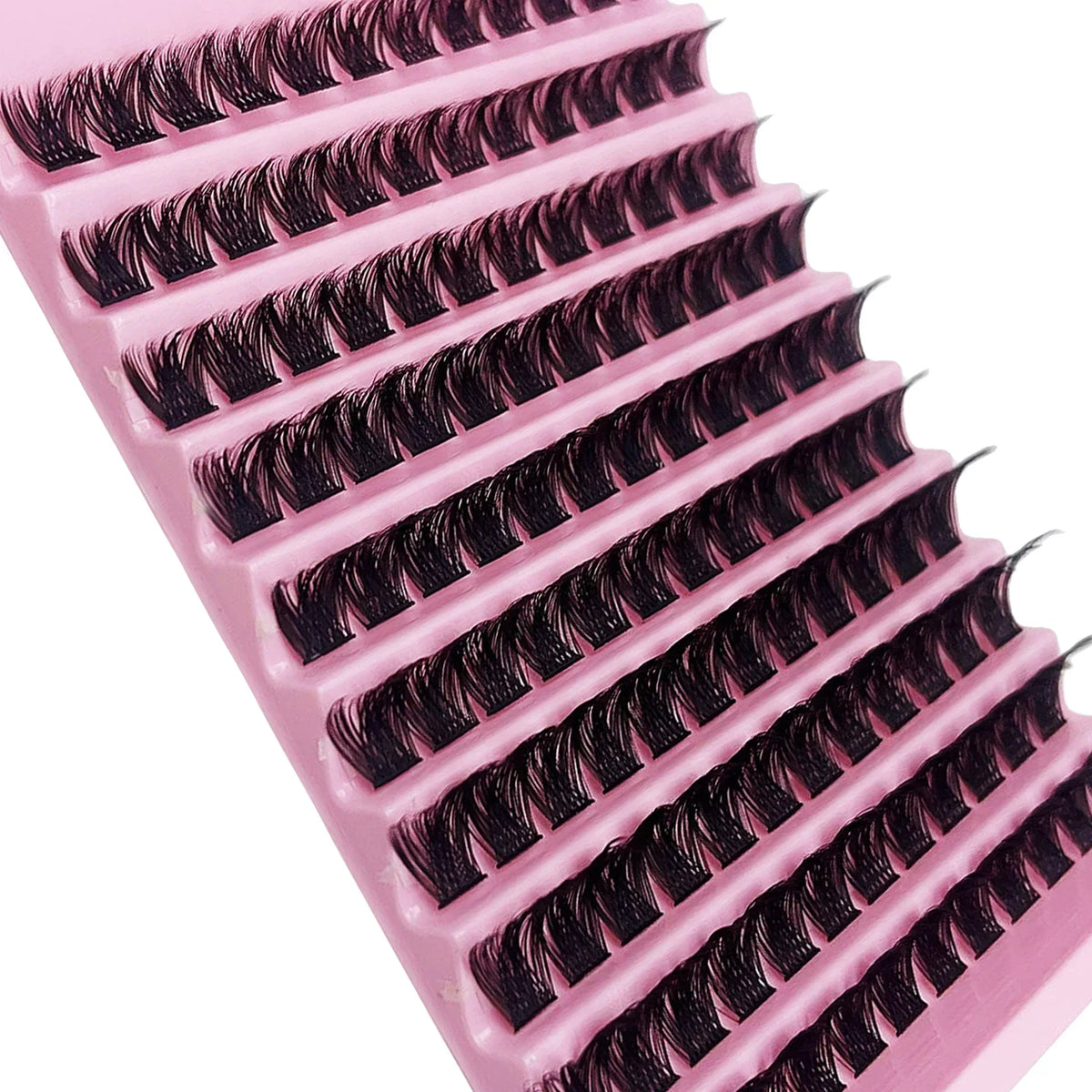Fluffy Volume Lash Clusters 120pcs D Curl Individual Lashes Thick DIY Eyelash Extensions Cluster Lashes for Makeup