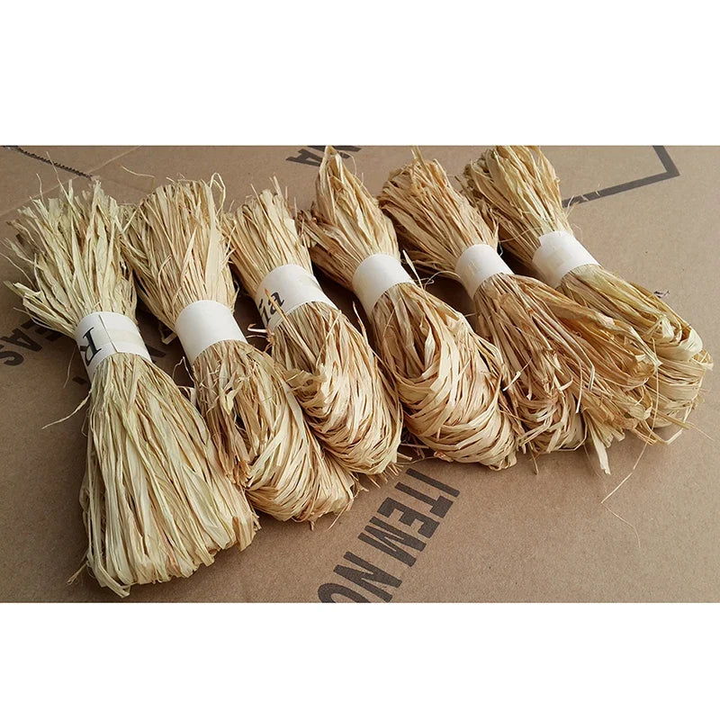 Natural Raffia Straw Rope | Wedding Gift Packing & Party Decoration Supply