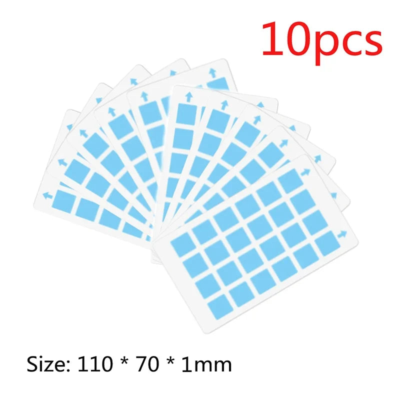 10 Pcs Sticky Mosquito Board Replacement Glue Cards for Mosquito Lamp | Indoor Trap Adhesive Plates 110x70mm