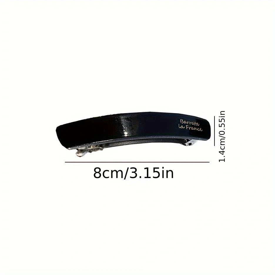 Acetate Hair Clip Elegant Hairgrip Colorful Geometric Barrettes Hairpin Women Hair Accessories
