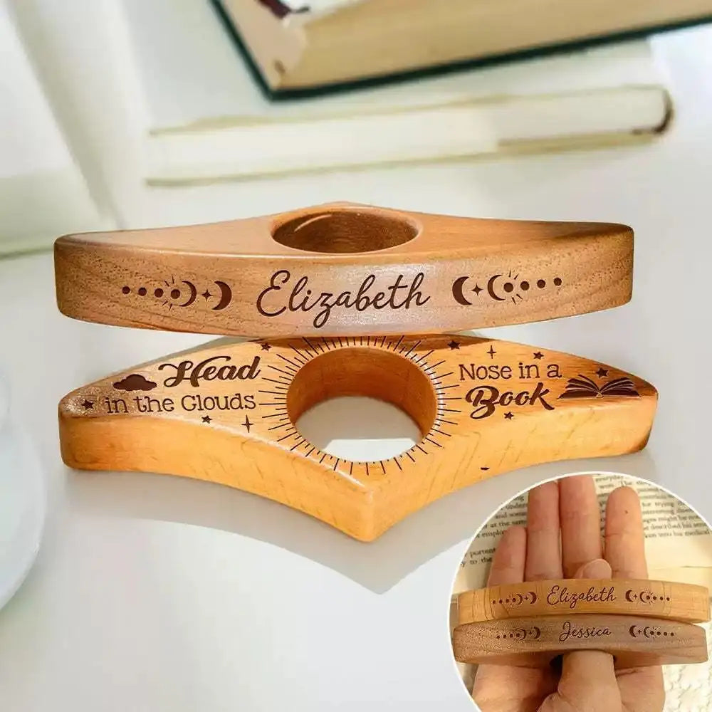 Personalized Book Page Holder, Custom Thumb Book Page Holder for Reading, Bookish Gifts for Book Lovers