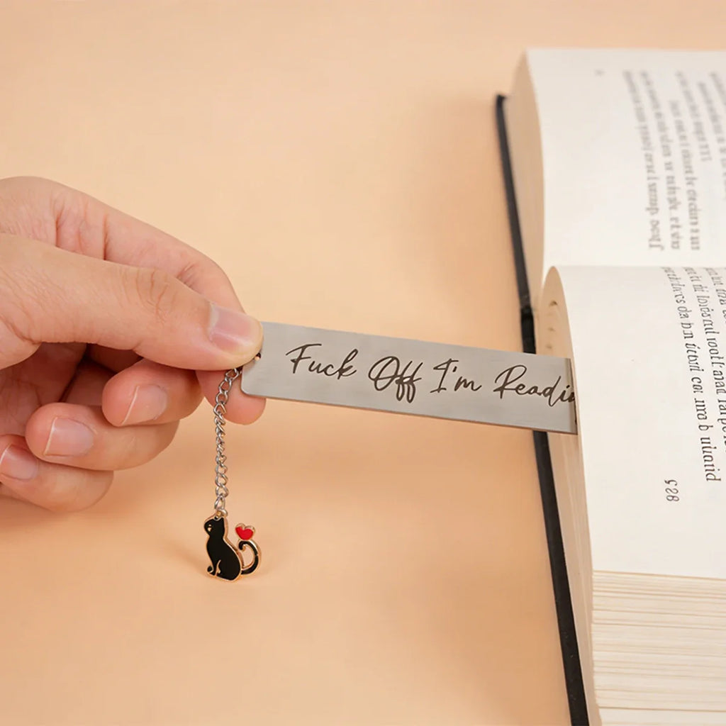 1pc Reading Fun Bookmarks Gifts Funny Book Markers for Women Book Accessories for Reading Lovers Bookmarks for Women Book Lovers
