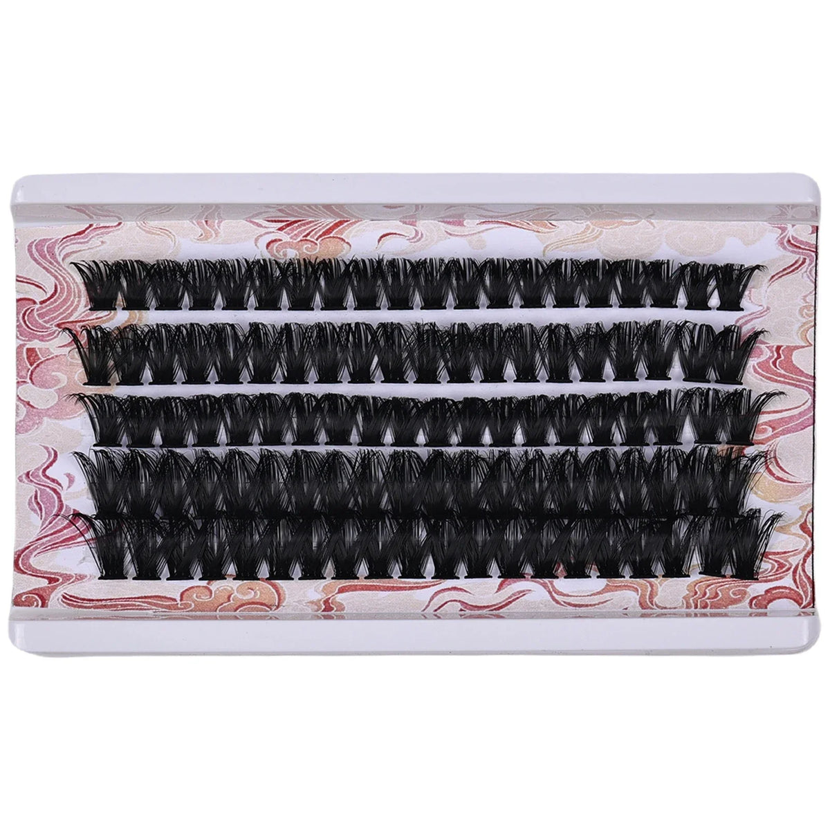 100Pcs 80D Mixed Tray Individual Lashes 3D Russia Volume Eye Lashes Soft Natural Lashes Fake Lash Cluster False Eyelashes