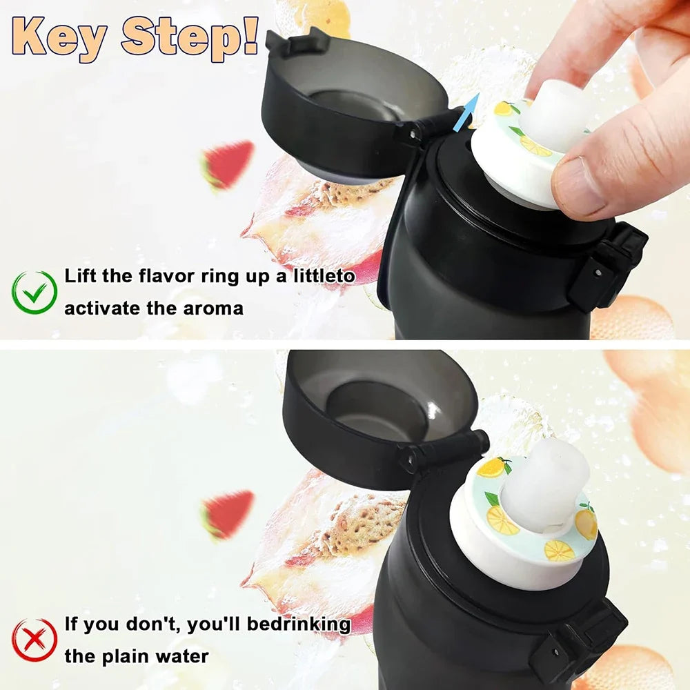 Air Flavor Pods for Water Bottles | Fruit Scented Water Enhancer