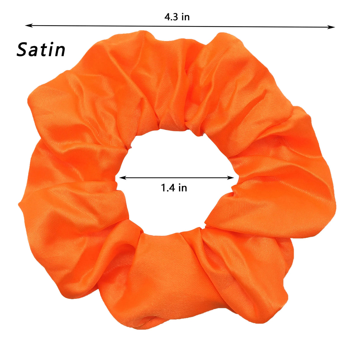 Satin Scrunchies Set for Women & Girls – 25/10/6 Pcs Elastic Hair Bands | Soft Silk Ponytail Holders & Fashion Hair Accessories