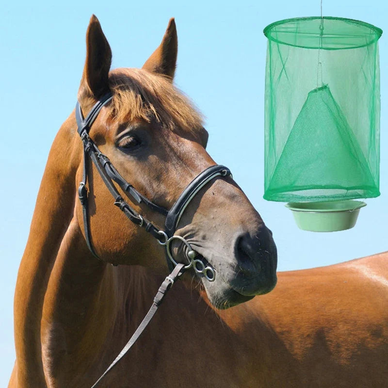 Reusable Fly Catcher Pest Control | Hanging Trap for Flies, Mosquitoes, and Moths