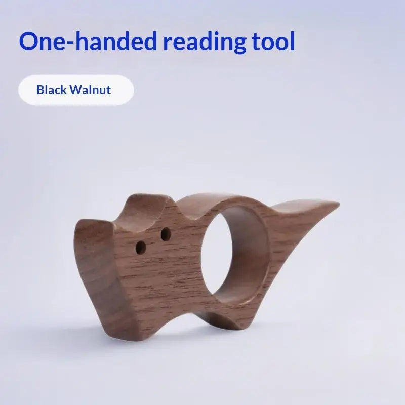 2026 New 1pcs Wooden Animal Pet Cat Dog Bookmark Page Marker With Metal Ring Student Reading Book Accessory Desk Stationery Gift