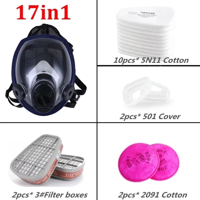 Full face respirator Gas Mask tactical-survival