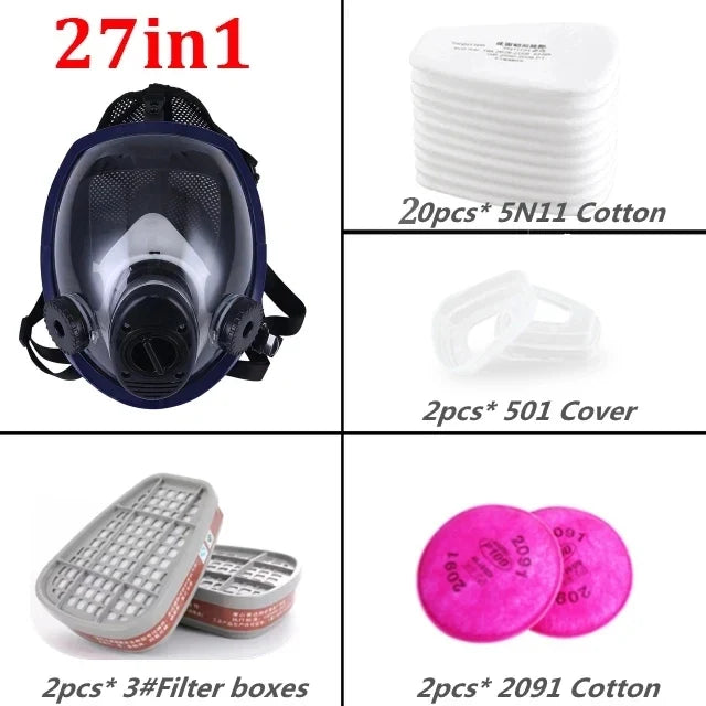 Full face respirator Gas Mask tactical-survival