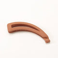 Solid Color Frosted Banana Clip Fashion Banana Ponytail Holder Korean Style Hair Clip Hairpins Barrettes Women Hair Accessories