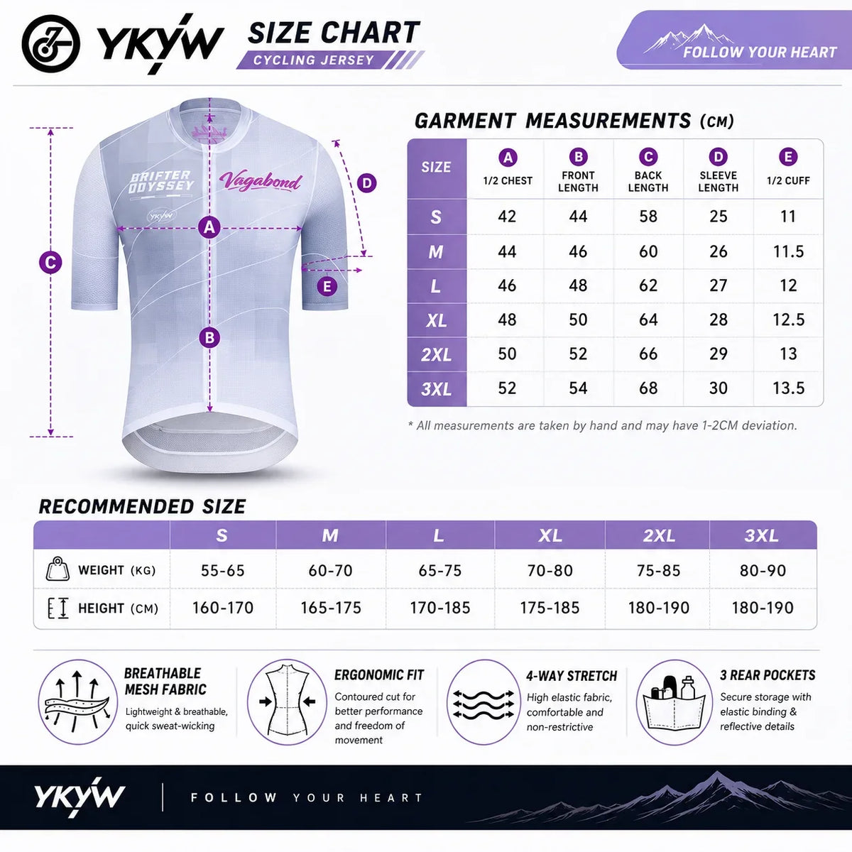 Men’s Breathable Quick-Dry Spain Cycling Jersey