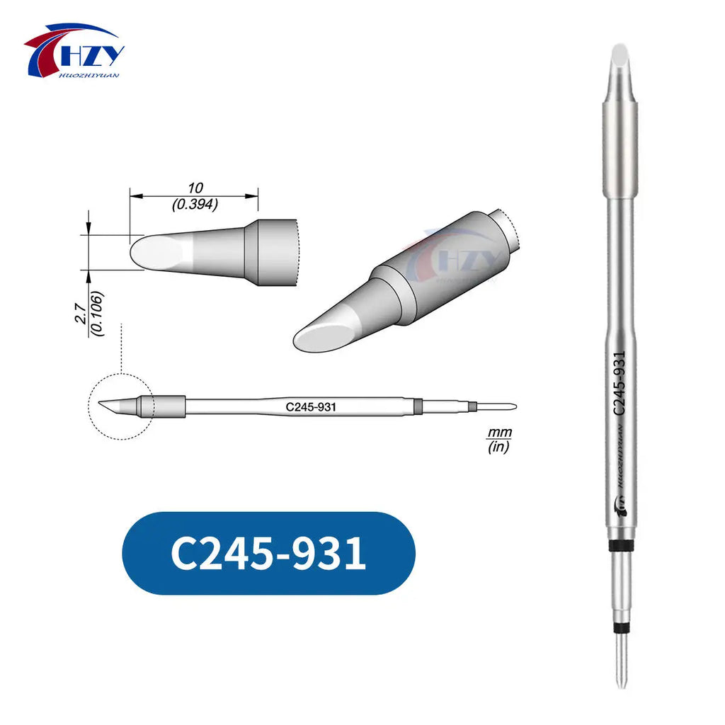 C245 Series Soldering Iron Tips | Universal T245 Handle Compatible Set for Phone Repair