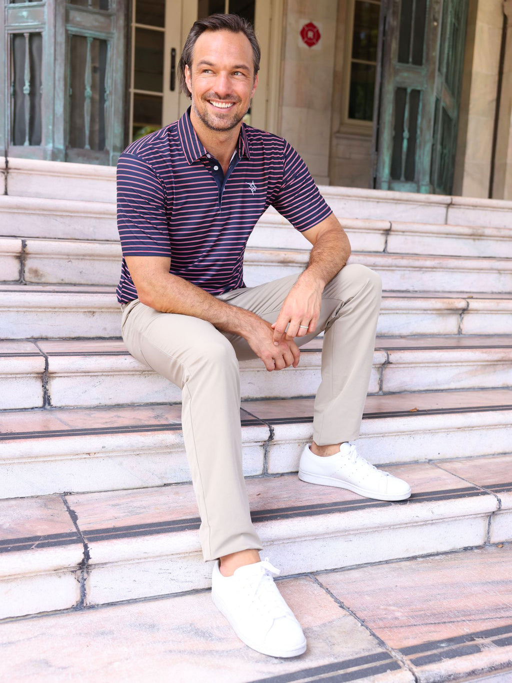 Striper Polo