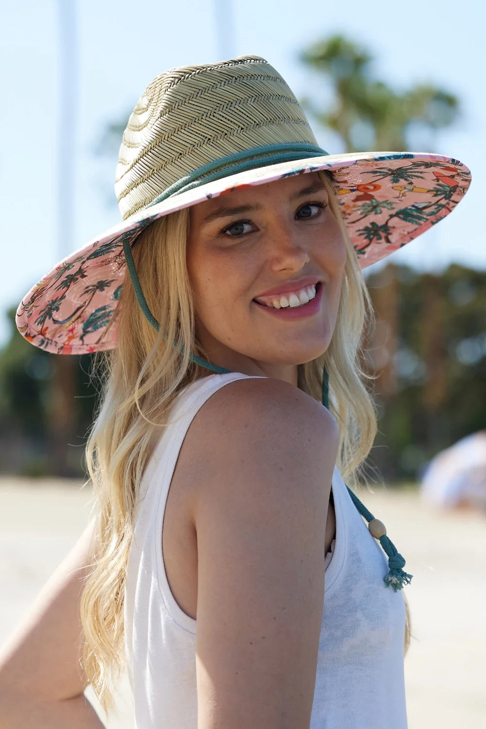 Peter Grimm Surf On - Straw Lifeguard Hat