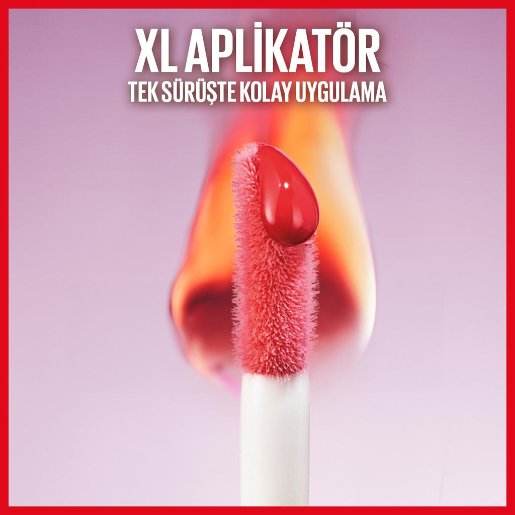 Maybelline New York Lifter Plump Lip Gloss - Instantly 30% Fuller Lips, Non-Sticky, Long-Lasting Plumping Effect
