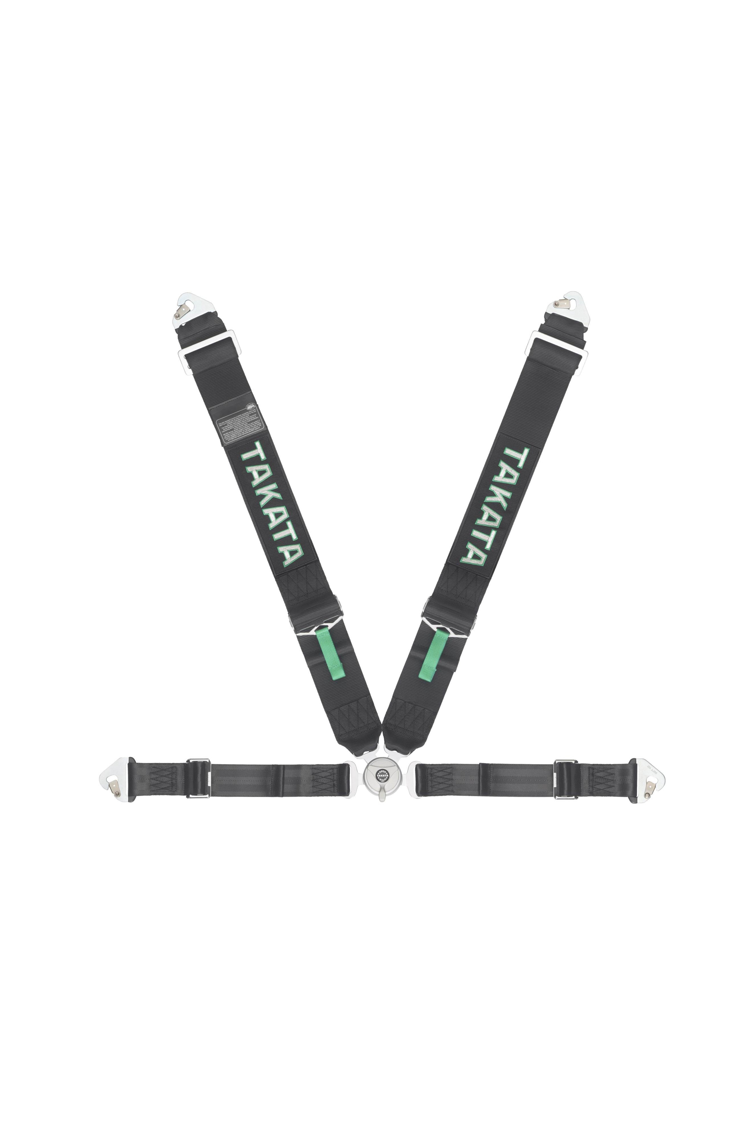 Harness Race 4pt Snap-In 3in Shldr 2in Lap Blk - TR71000027