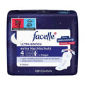 Facelle Ultra Night Pads with Wings for Extra Protection 8-Pack