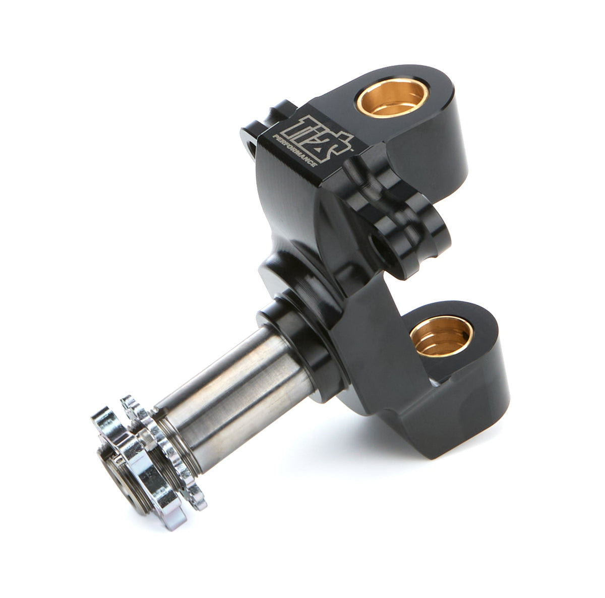 Spindle With Titanium Snout W/ Lock Nut Black