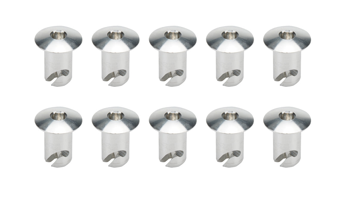 Allen Head Quick Turn Fastener .500 Plain Alum - TIP8160