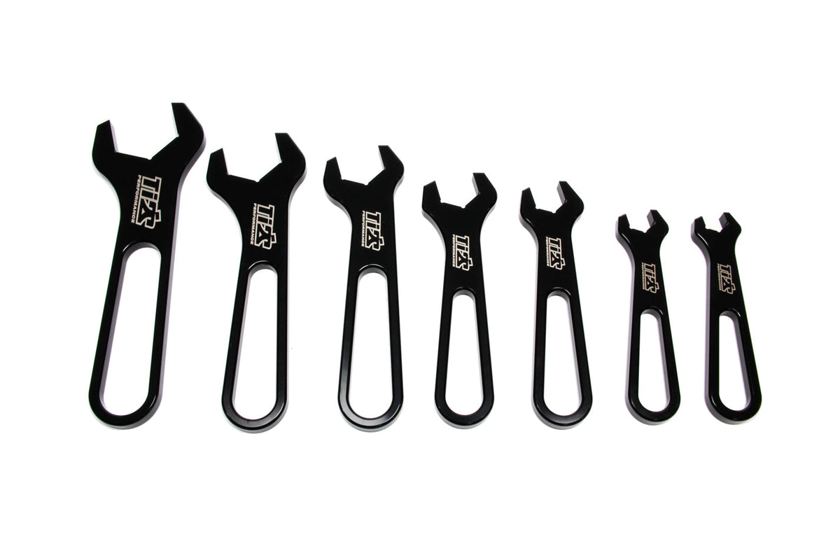 AN Wrench Set Aluminum -3 Through -16 Black - TIP8530