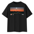 T-Shirt Sprint Car Front Black Medium - TIP9147M