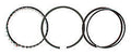 Piston Ring Set 4.155 Classic 1/16 1/16 3/16 - CS069035