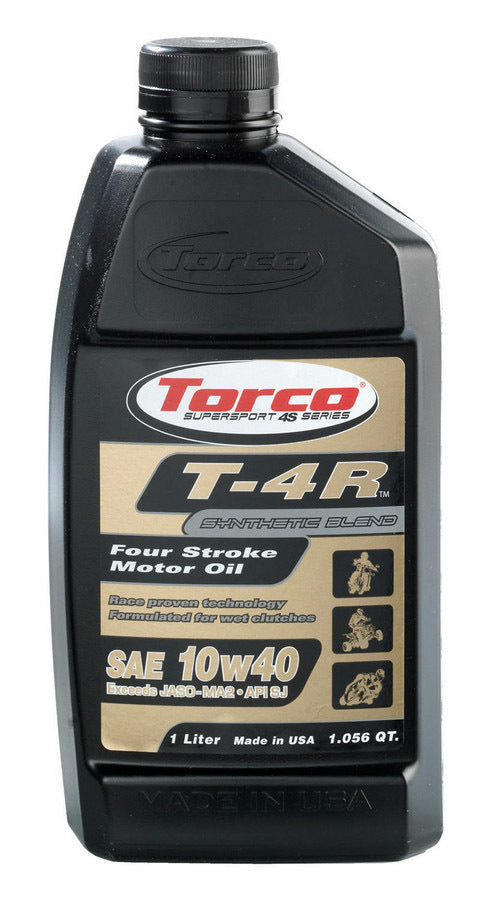T-4R Four Stroke Oil 10w 40-1-Liter Bottle - TRCT671044CE