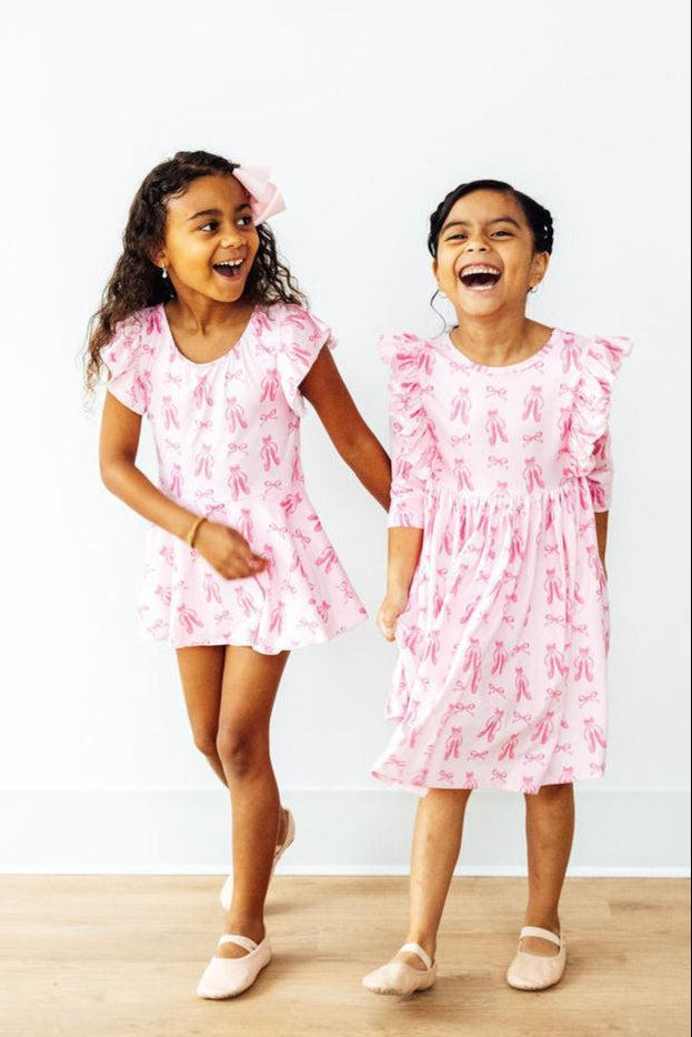 Twirling en Pointe S/S Twirl Leotard