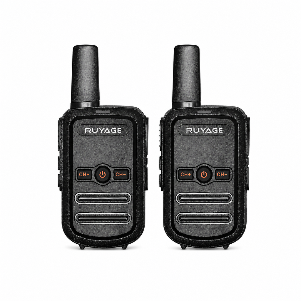 RUYAGE RY12 Mini Rechargeable FRS Walkie Talkie with VOX