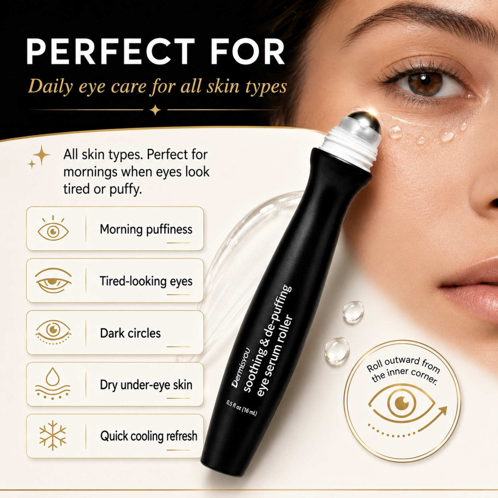 Anti-Wrinkle & De-Puffing Eye Serum Roller