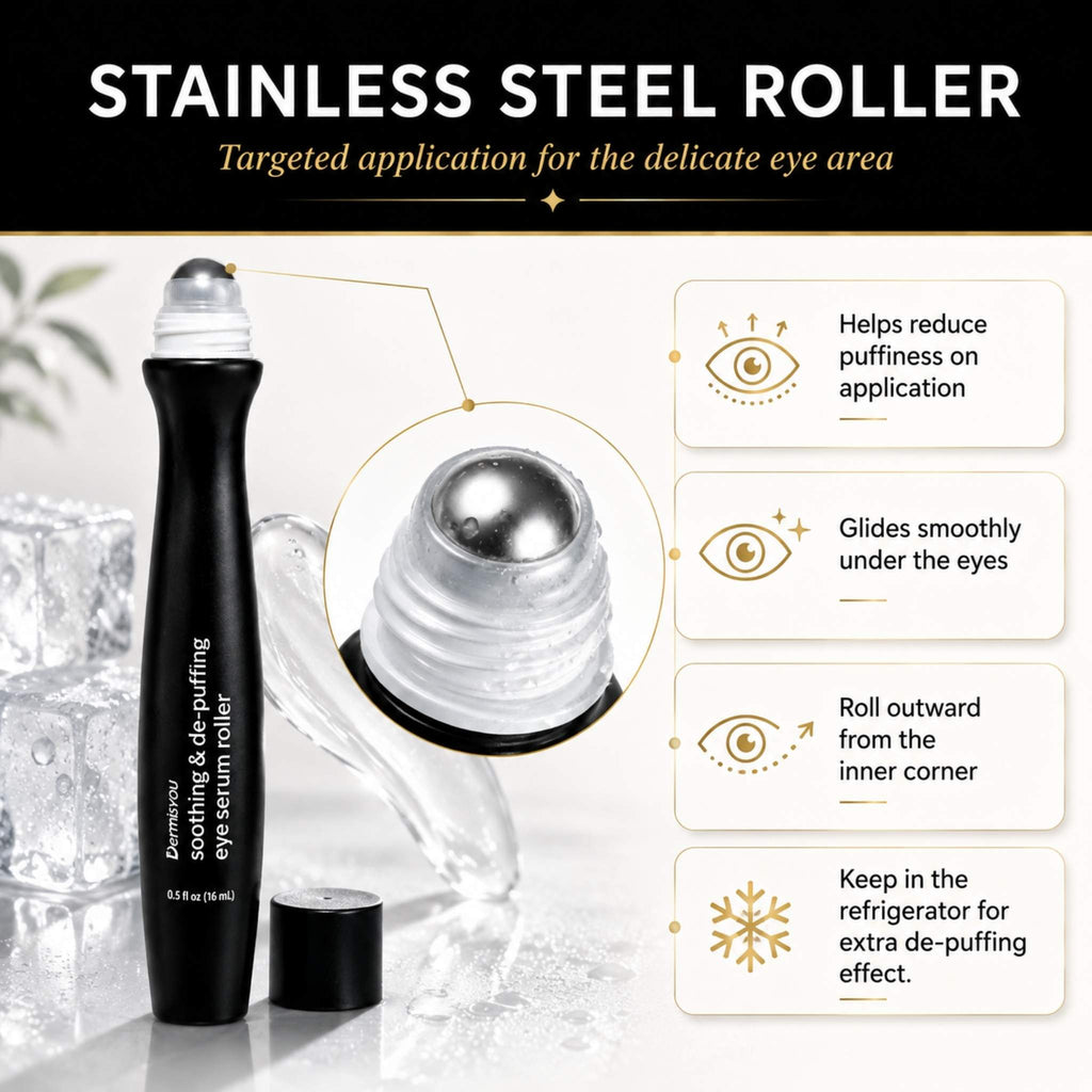 Anti-Wrinkle & De-Puffing Eye Serum Roller