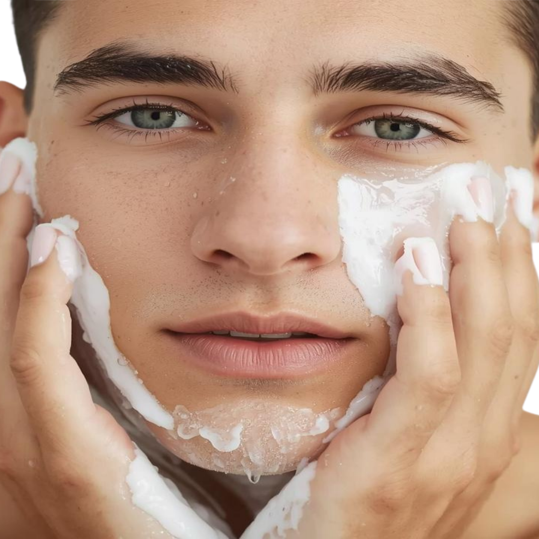 Two-Step Organic Facial Wash and Moisturizer - For Teens/Young Adults