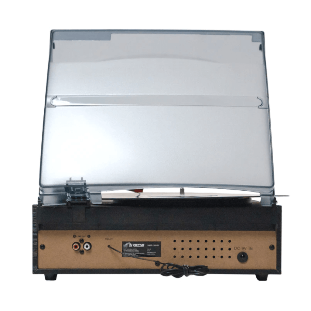 Victor Salem 5-in-1 3-Speed Turntable System with Dual Bluetooth