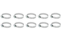 S.S. Worm Gear Clamps 2.04in to 3.0in 10 Pack - 12154