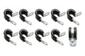 Cushion Clamp for 1/4in (-4AN) Hose - Pack of 10 - 17190