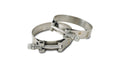 Stainless T-Bolt Clamps Pair 1.890 to 2.100 - 27804