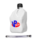 Motorsports Jug 5.5 Gal White Square w/Hose - 3520CA