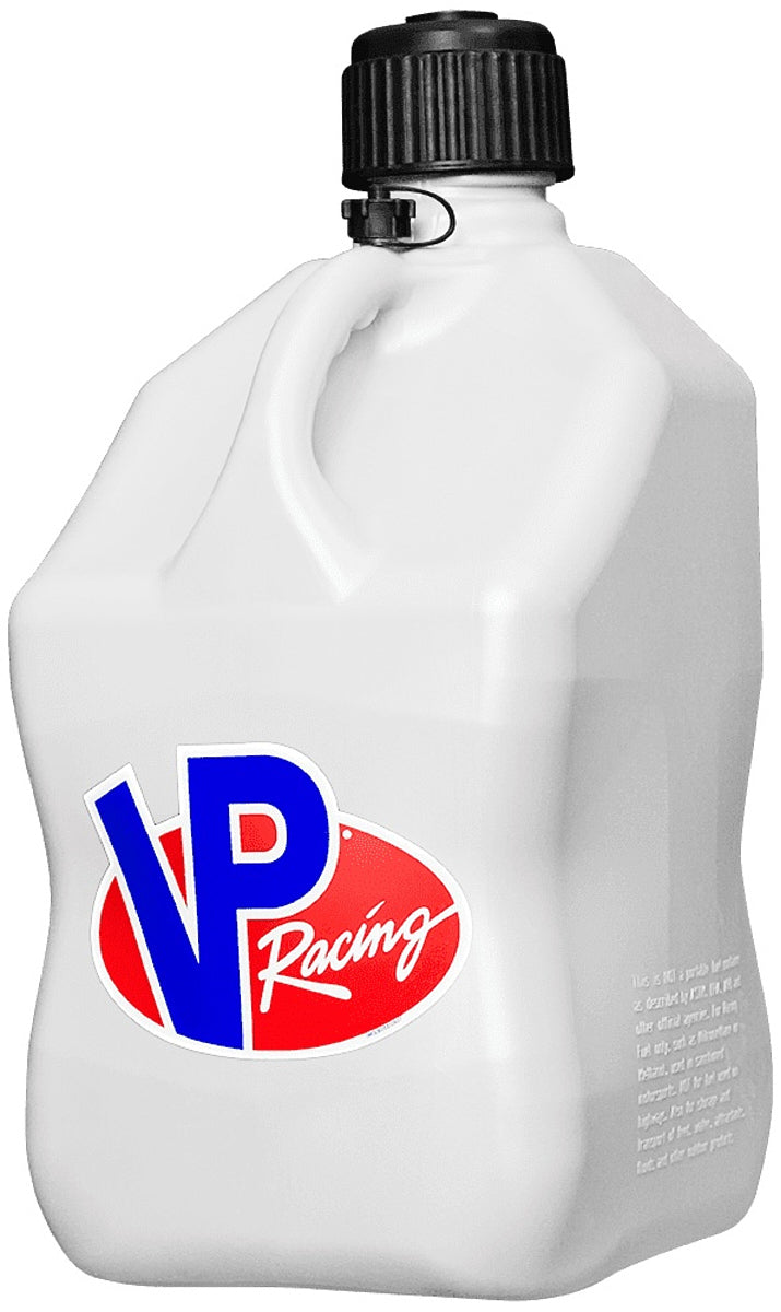 Motorsports Jug 5.5 Gal White Square - 3522CA